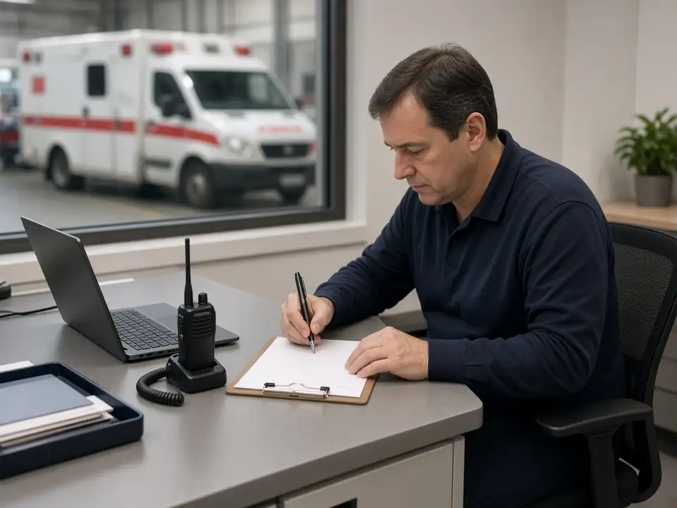 Ambulance loaded-mileage claim review
