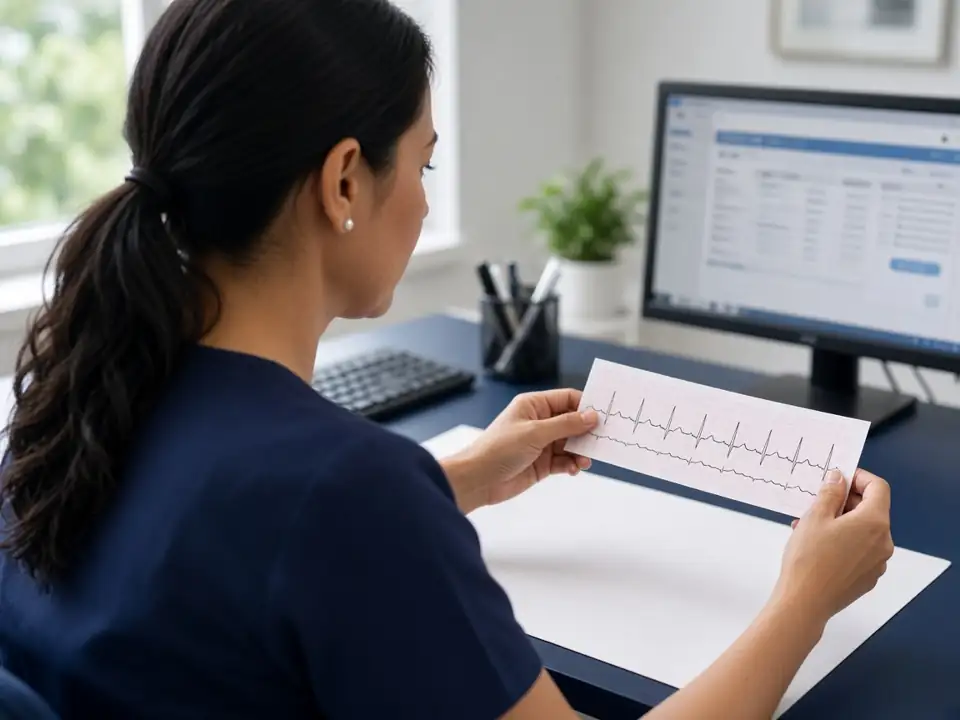 Cardiology claim coding and scrub review