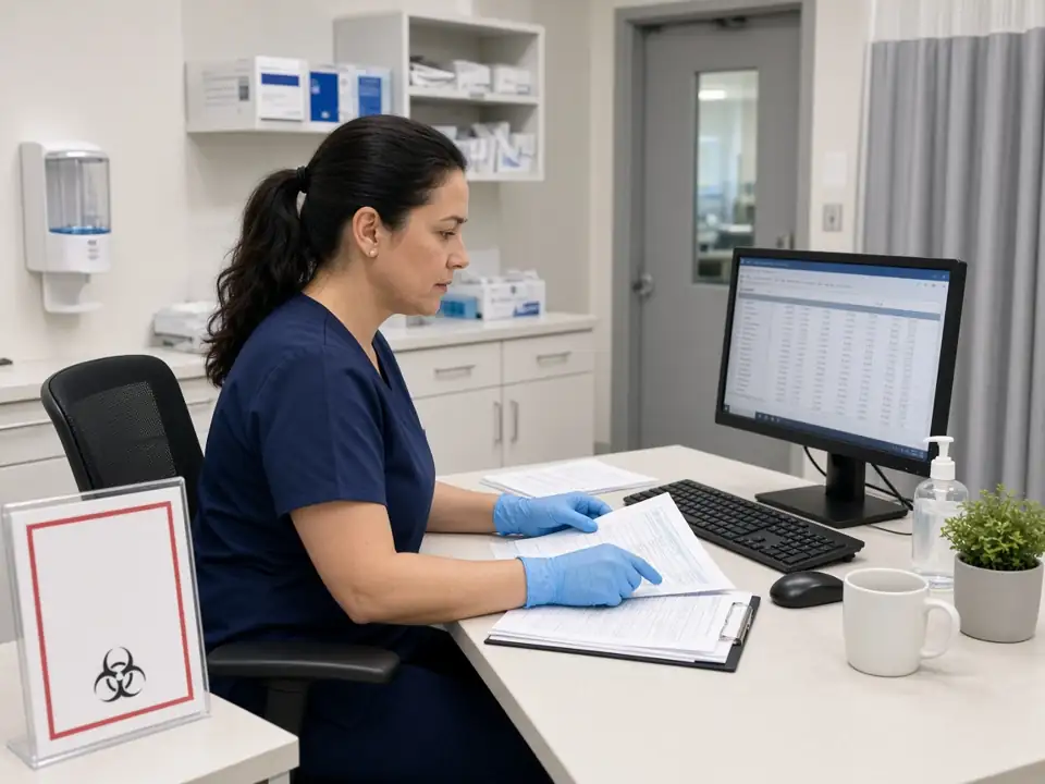 Infectious disease consult and antimicrobial infusion coding review