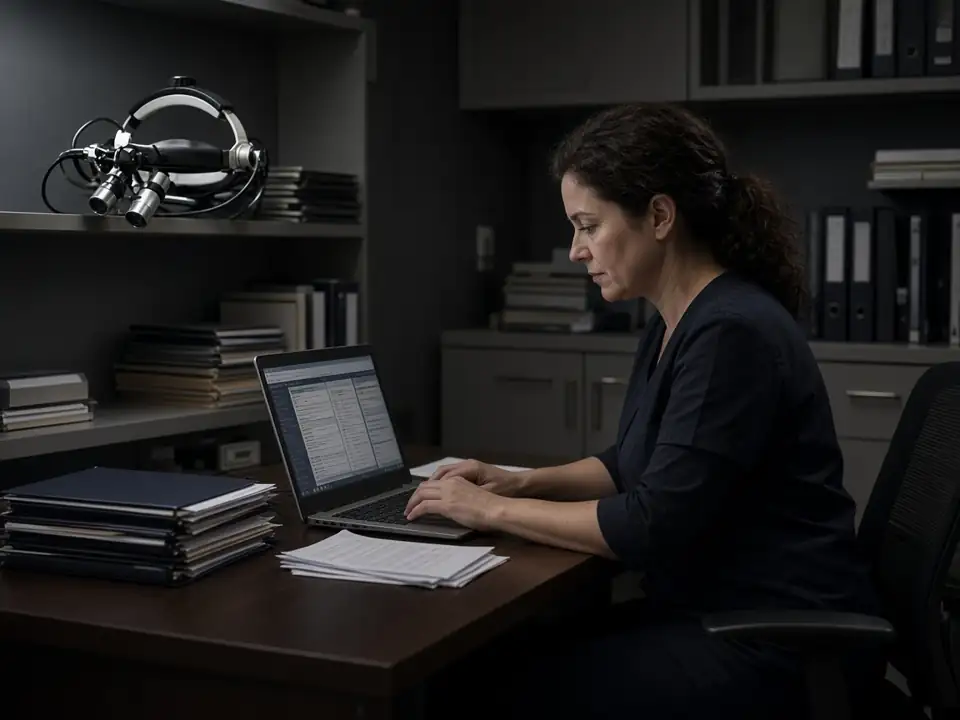 Neurosurgery operative claim implant and assistant coding review