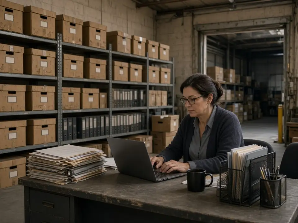Working an aged accounts receivable backlog