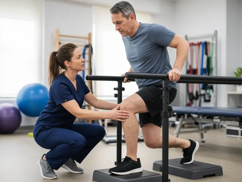Home health therapy visit